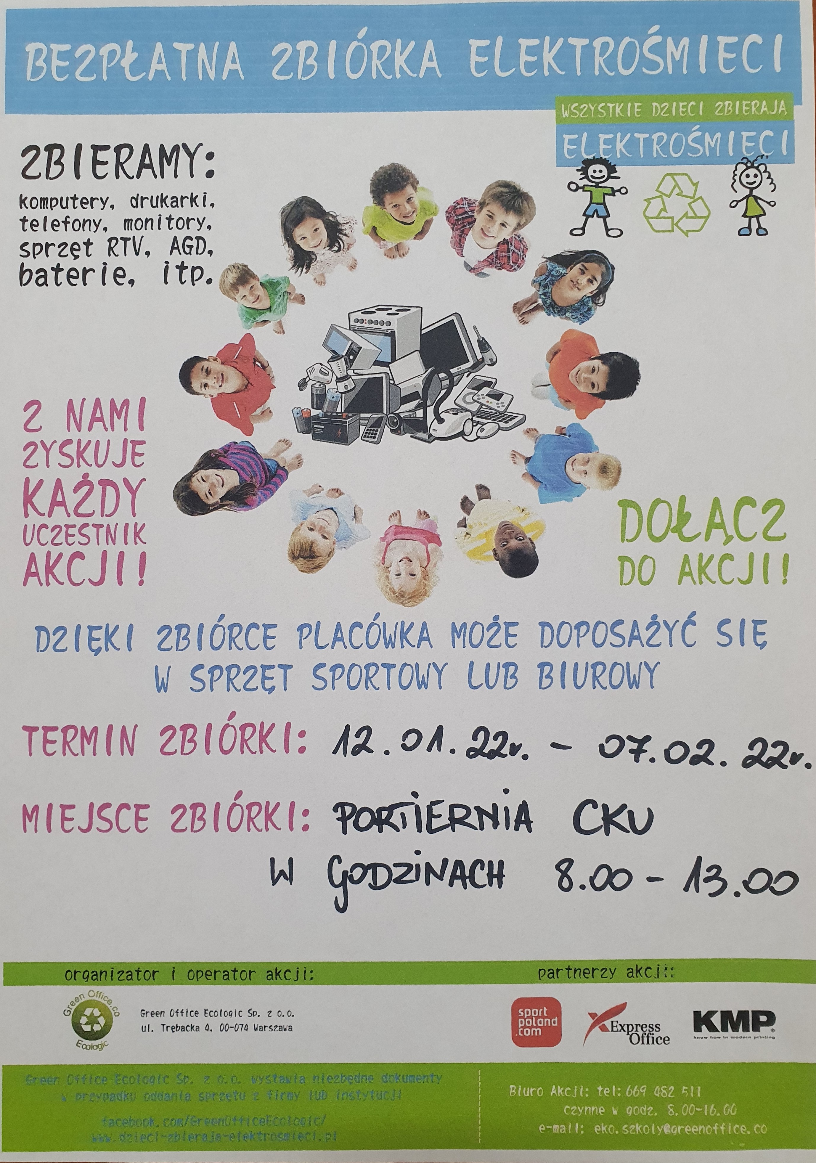 Zbiorka elektrosmieci CKU1 1